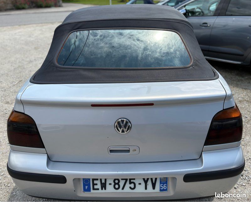 VOLKSWAGEN GOLF IV Cabriolet Karmann 1.6 i 100cv 2 Portes Pneus/Cardan et Révision Neuve « GARANTIE 3 MOIS » (image 5)