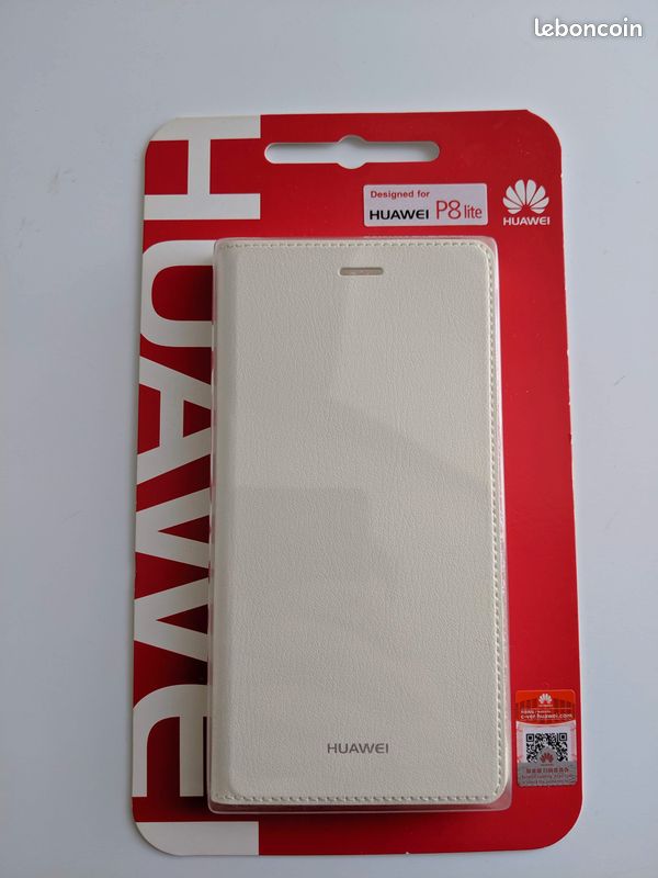 Huawei - Étui de portable - Étui à rabat/Huawei P8 Lite (image 1)