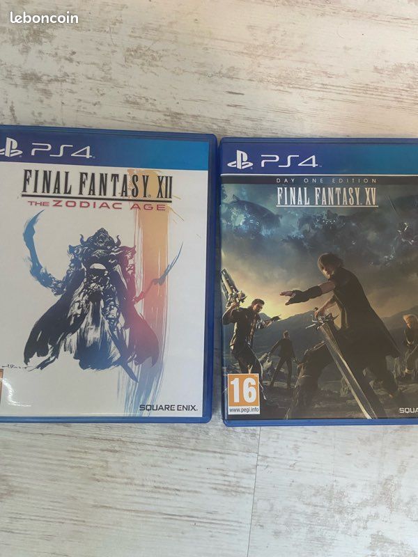 Final Fantasy 12 et 15 (image 1)