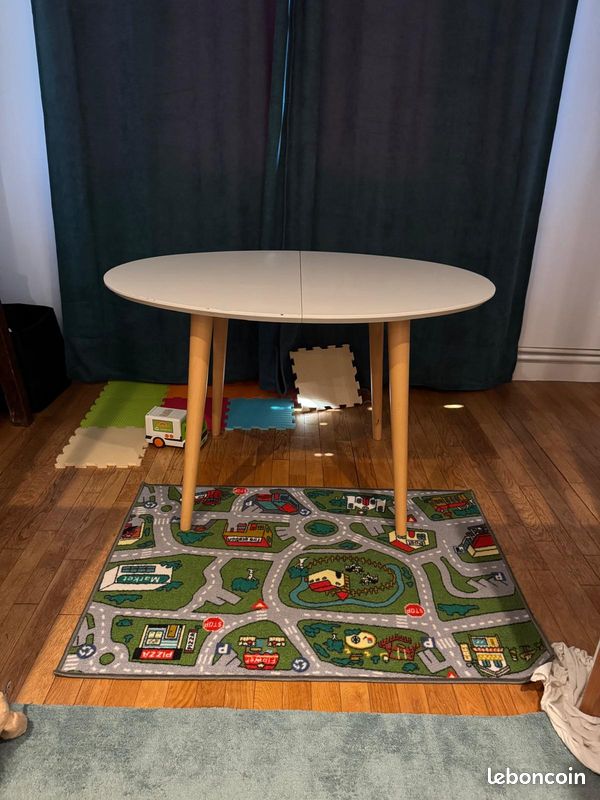 Table extensible en bois massif (image 2)