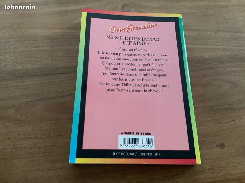 Livre ne me dites jamais « je t’aime » 🫶 (image 3)