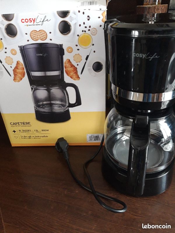 Cafetière noire 15 tasses (image 3)