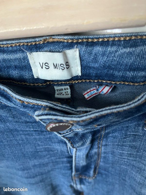 Pantalon jean femme skinny Taille 40 (image 5)