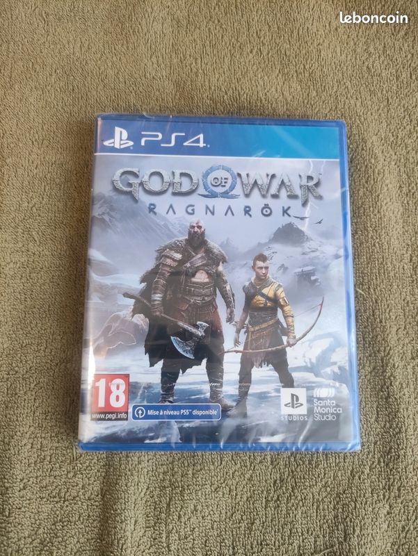Jeu PS4 God of War Ragnarok neuf sous blister - Jeux vidéo Jeu PS4 God of War Ragnarok neuf sous blister - Jeux vidéo