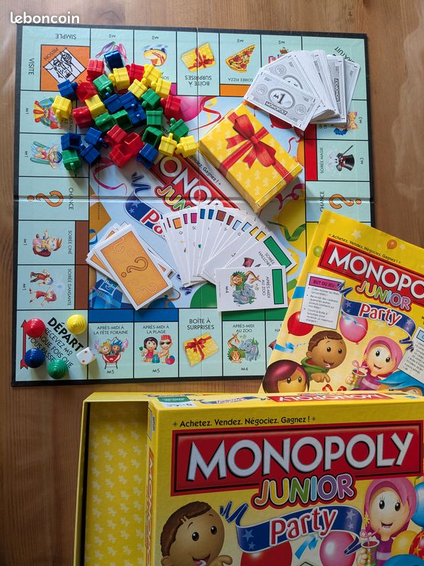 Jeu de société "Monopoly Junior Party" (image 3)