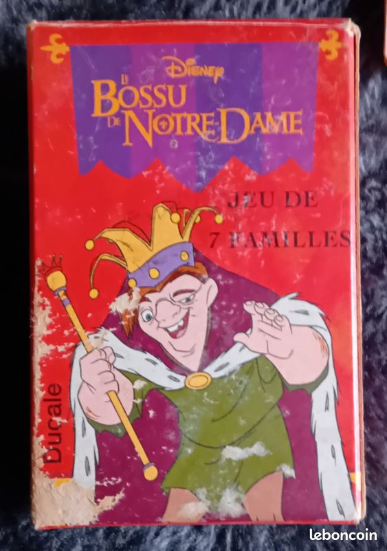 Jeu de 7 Famille vintage Le Bossu de Notre Dame (image 14)