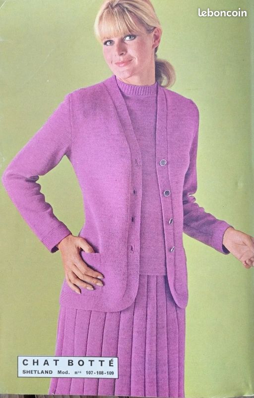 Collection Erka tricot N°42 vintage 1968 (image 13)