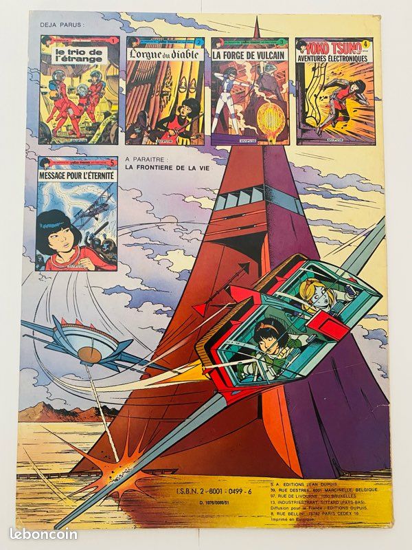 BD Yoko Tsuno - T6. Les 3 soleils de Vinéa - EO 1976 (image 3)