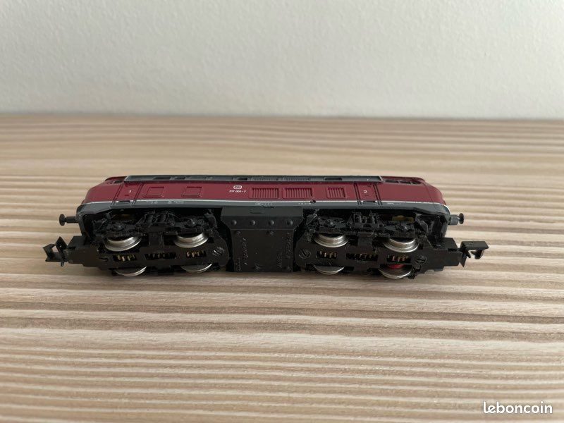 Locomotive Diesel Arnold 2066 Köf 0012266 échelle N, épok DRG Noir, Modèle D'occasion