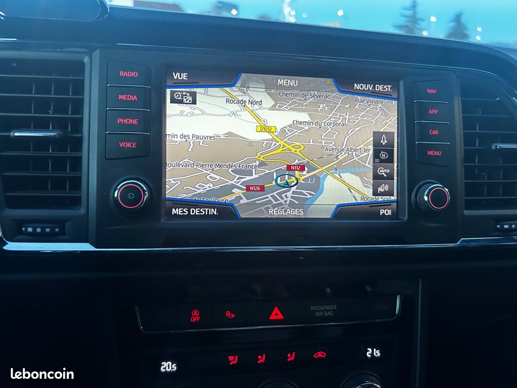 SEAT ATECA FR 1.5 TSI 150 CH / BVA /VIRTUAL COCKPIT/ BEATS/ CARPLAY/ CAMERA 360 /ATTELAGe (image 9)