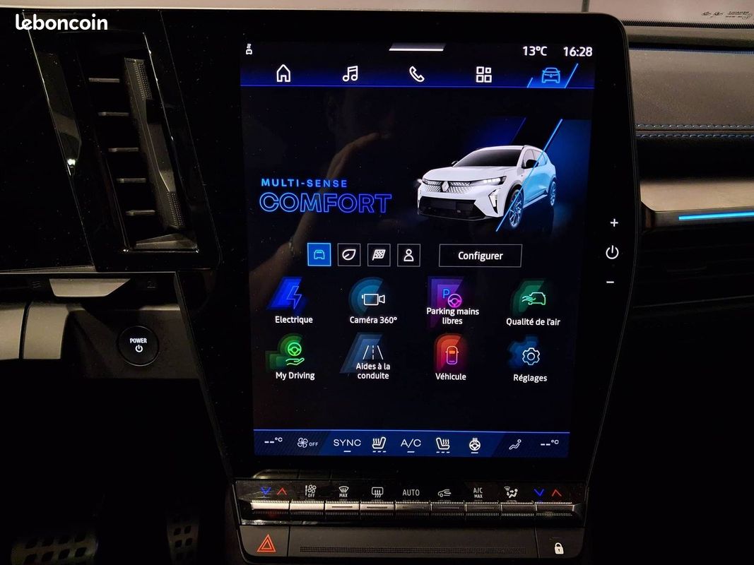 RENAULT Scenic E-Tech électrique 220 ch grande autonomie Techno esprit Alpine (image 27)