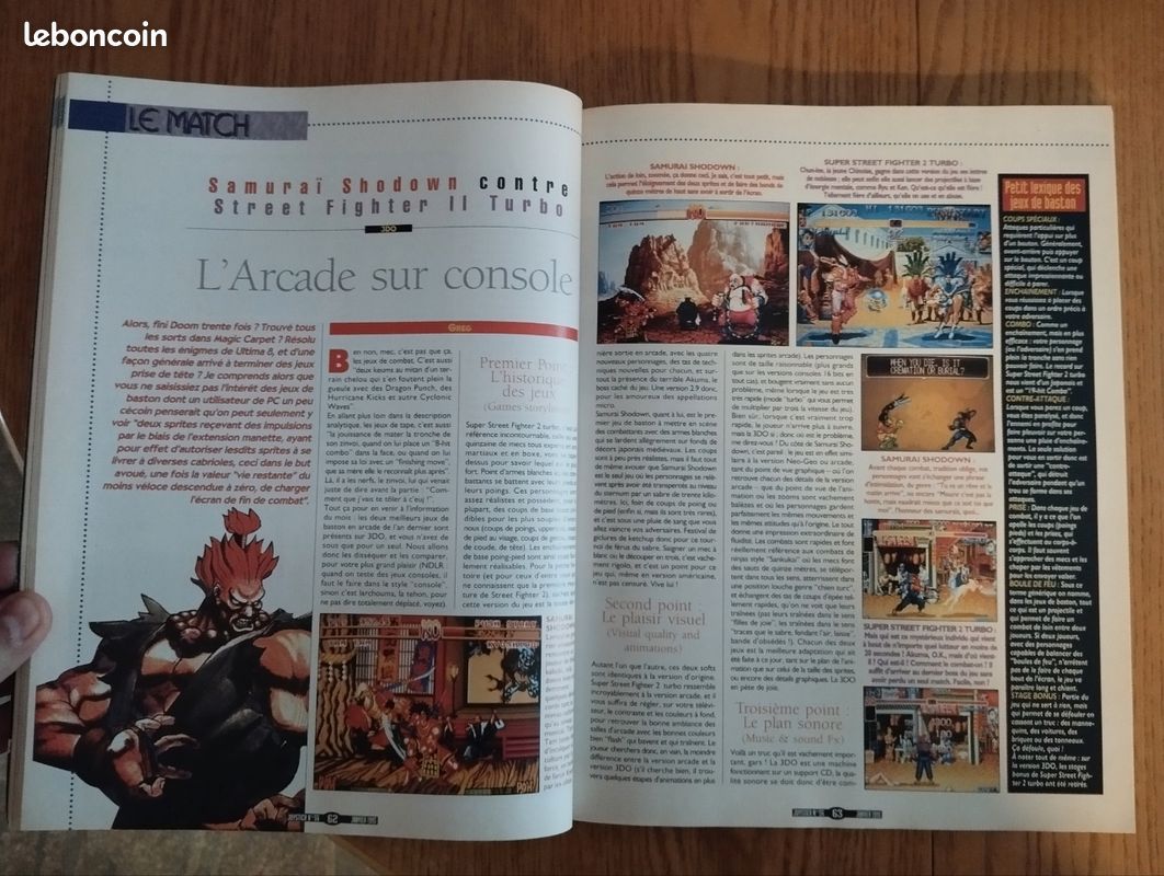 Magazine Joystick N°56 (Janvier 1995) Wing Commander III, Warcraft, Star Wars (image 7)