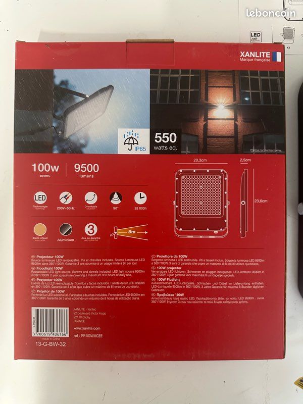 Éclairage extérieur LED puissant (image 7)