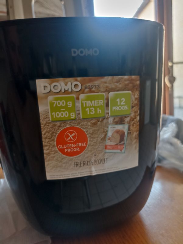 DOMO B3973 machine à pain 700-1000 g