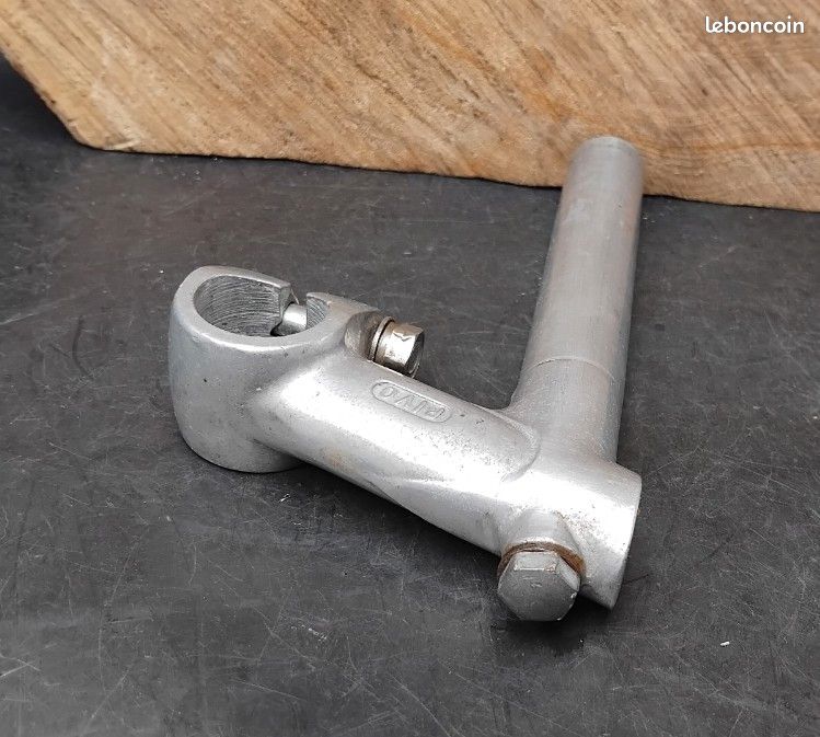 Potence Alu Vélo Ancien PIVO 70 - 22mm 25mm Clamp Old Bike Stem 1960