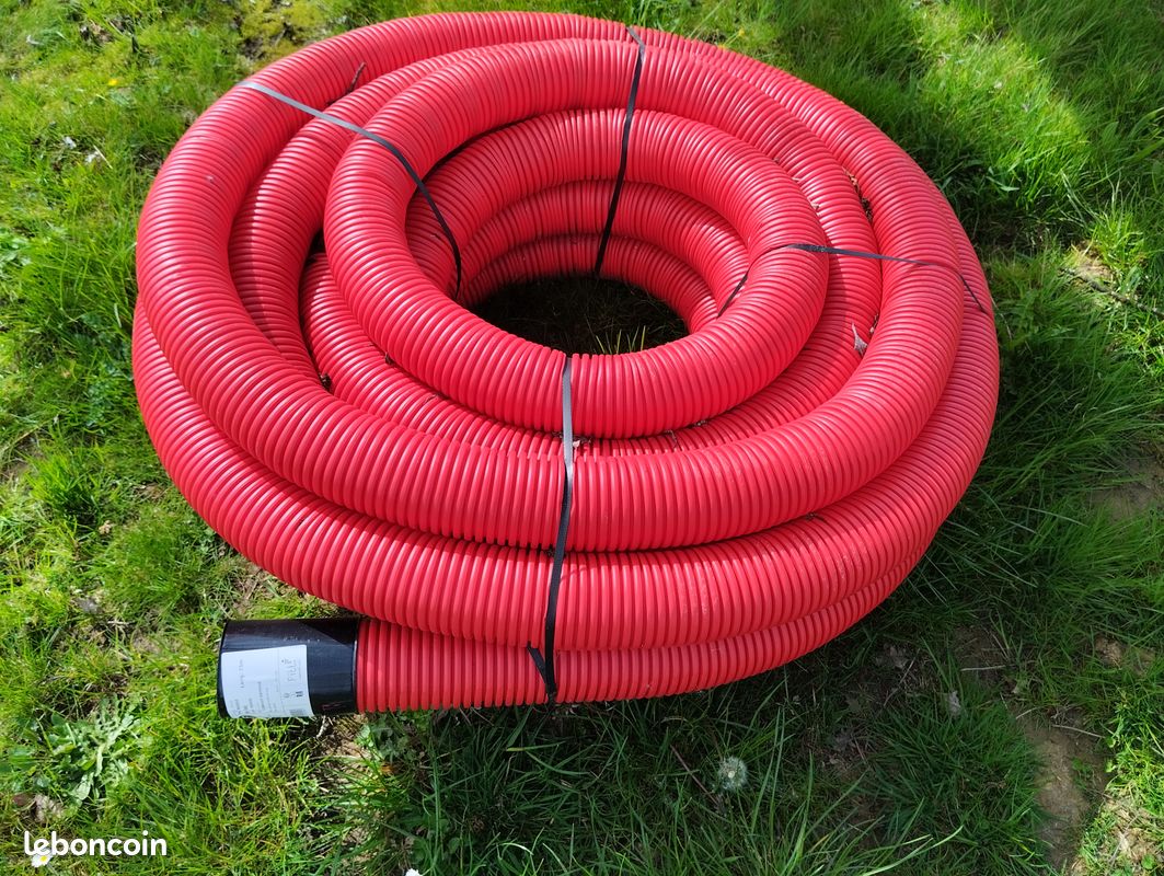 Gaine TPC diamtère 90 en 25 m avec tire-fil (image 1)