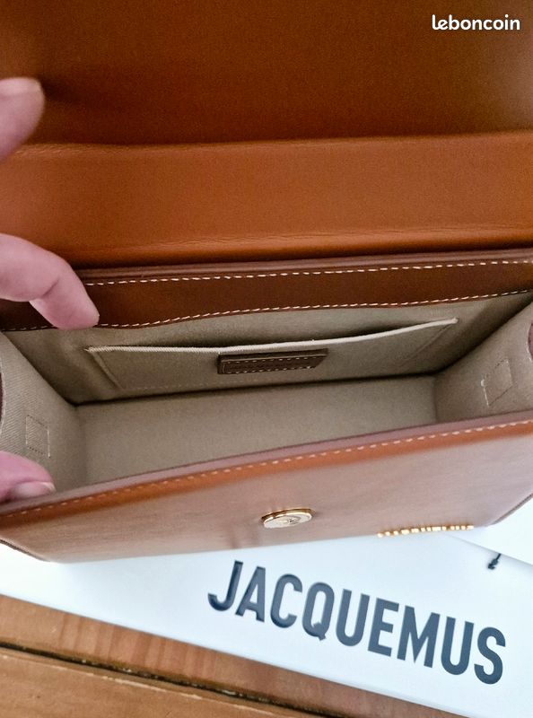 Jacquemus grand chiquito light brown neuf (image 12)