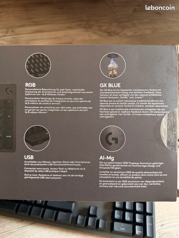Clavier mécanique Logitech g512 Carbon (image 5)