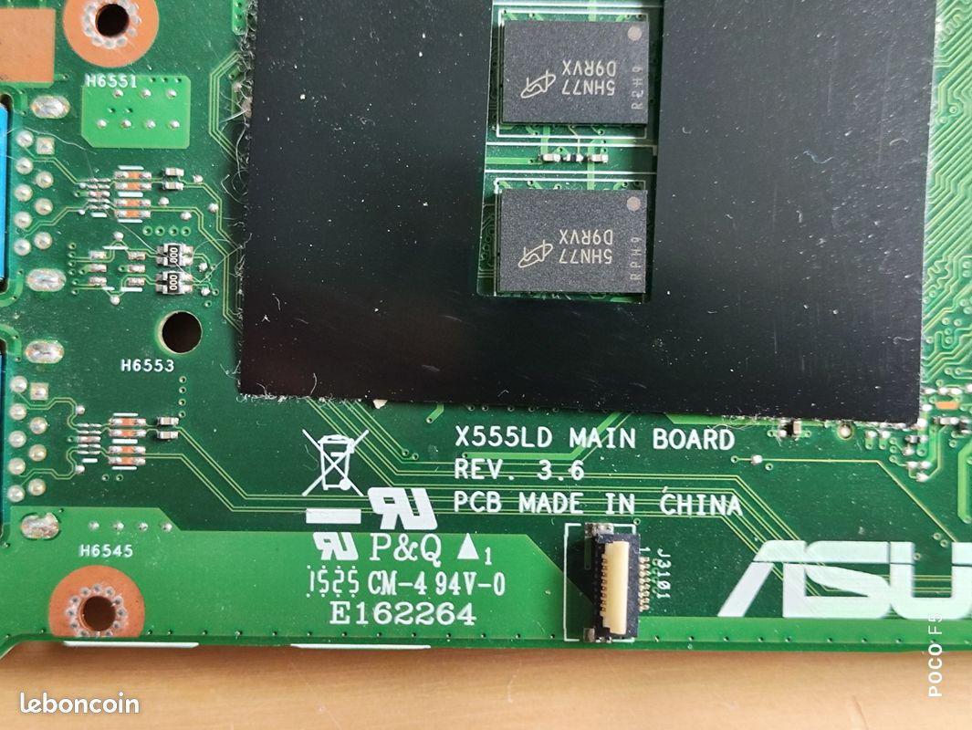 Carte Mère Asus X541u I5 8gb Ram Asus Vivobook Asus A541u