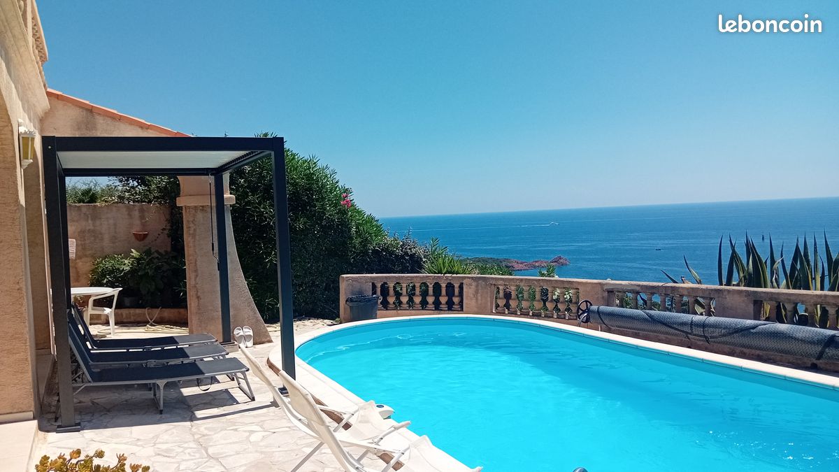 Location maison avec piscine vue sur la mer (image 2)