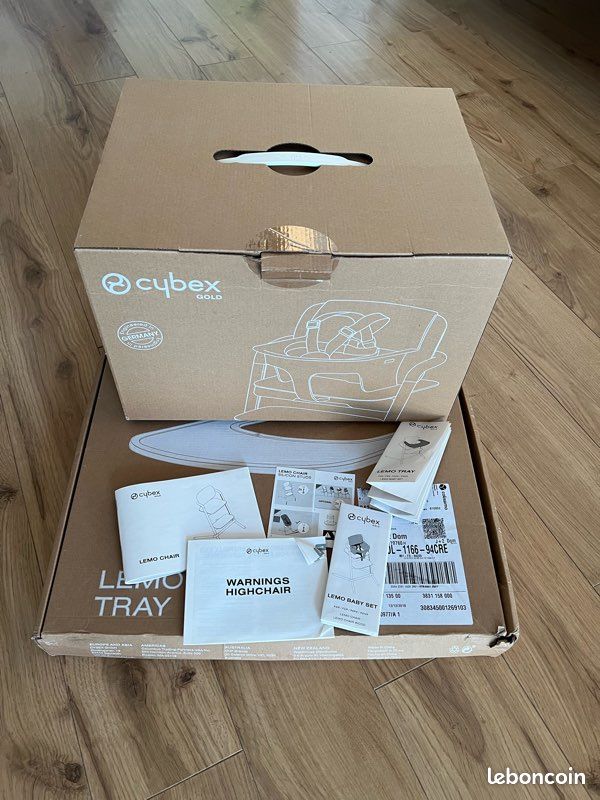 Chaise haute Cybex avec accessoires (image 8)