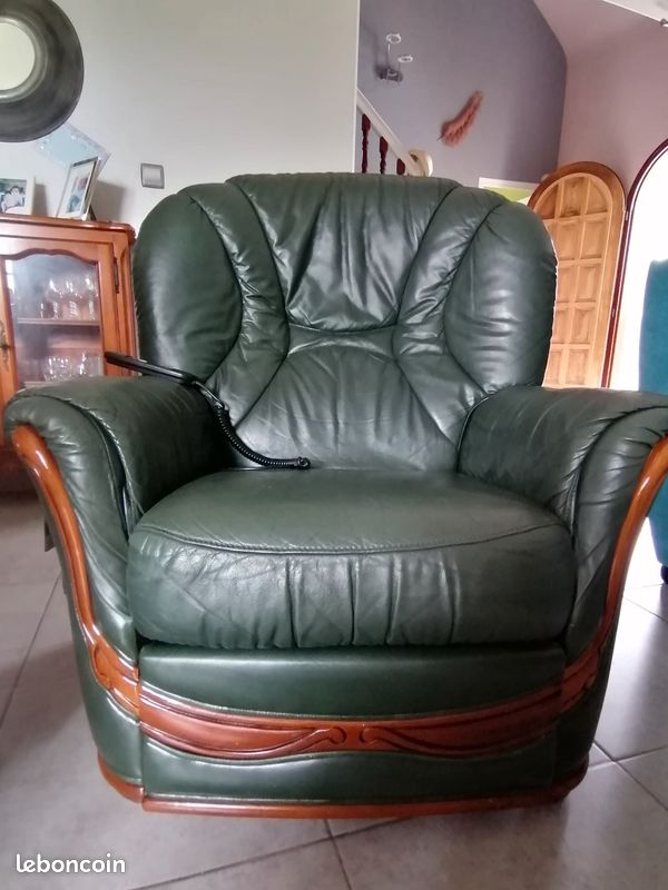 Canapé cuir électrique (image 3)