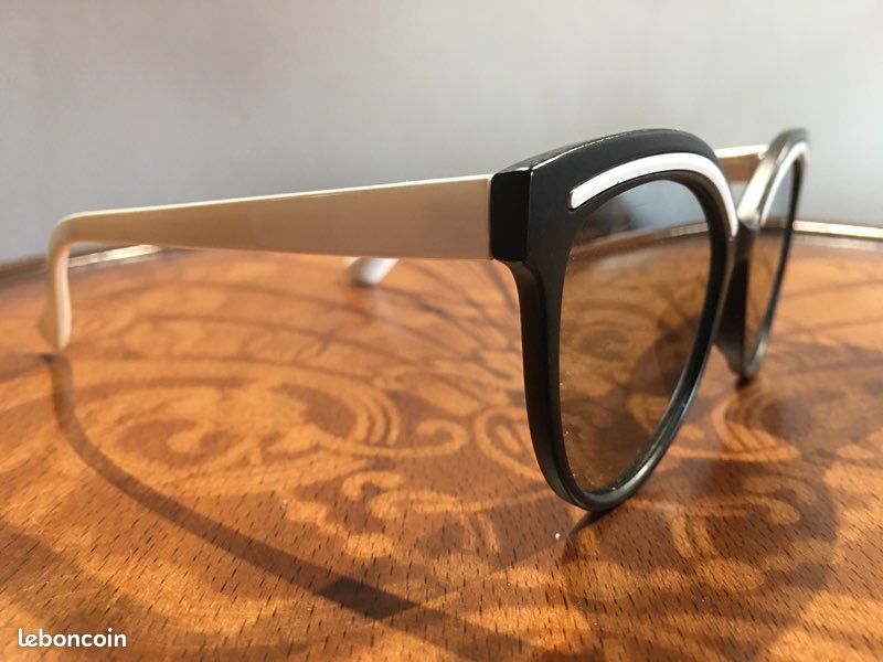 Lunettes de soleil noir et blanc (image 3)