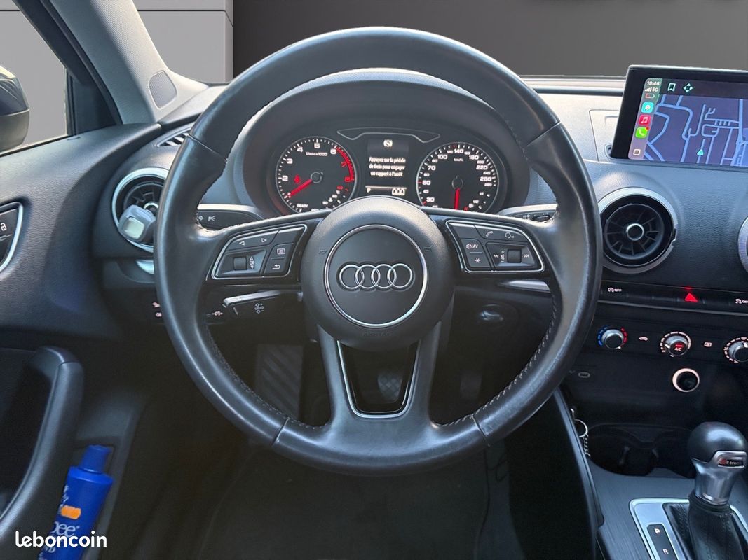 AUDI A3 SPORTBACK 1.0 TFSI 115 S tronic 7 Design, CarPlay, Radar AR, Pack led, Garantie 12 mois (image 13)