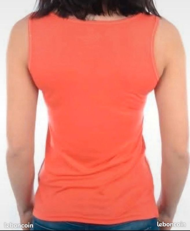 Débardeur Femme Steve Madden - Couleur Corail (melon) - Taille XS - Neuf Avec étiquettes