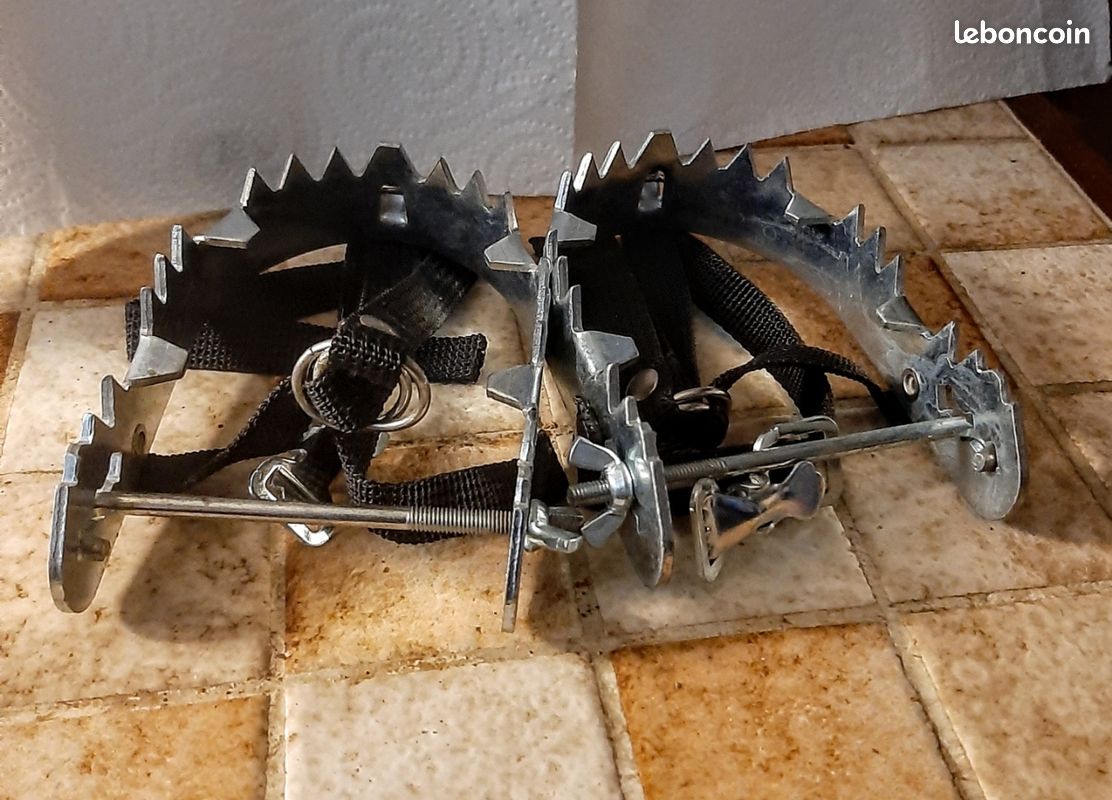 Talons antichutes à gros picots ou crampons métalliques,neufs/BTe SGDG Modèle Paris/STABLOR (image 12)