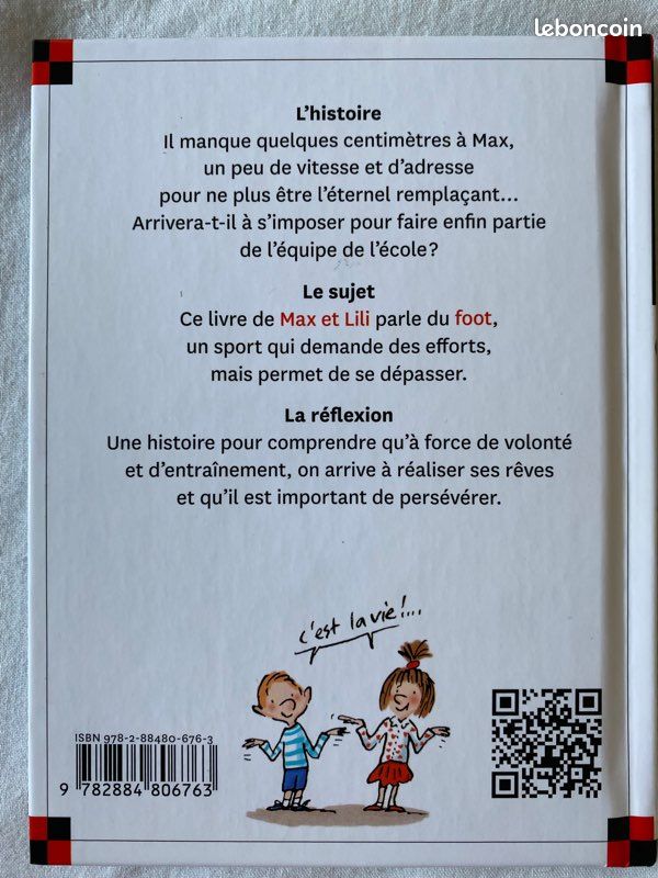 Livre Max a la passion du foot NEUF (image 5)