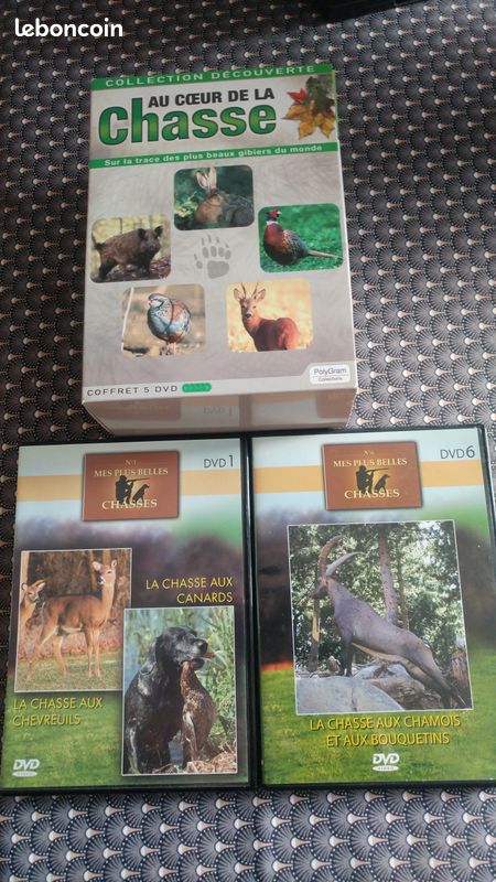 DVD coffret " au coeur de la chasse " (image 1)