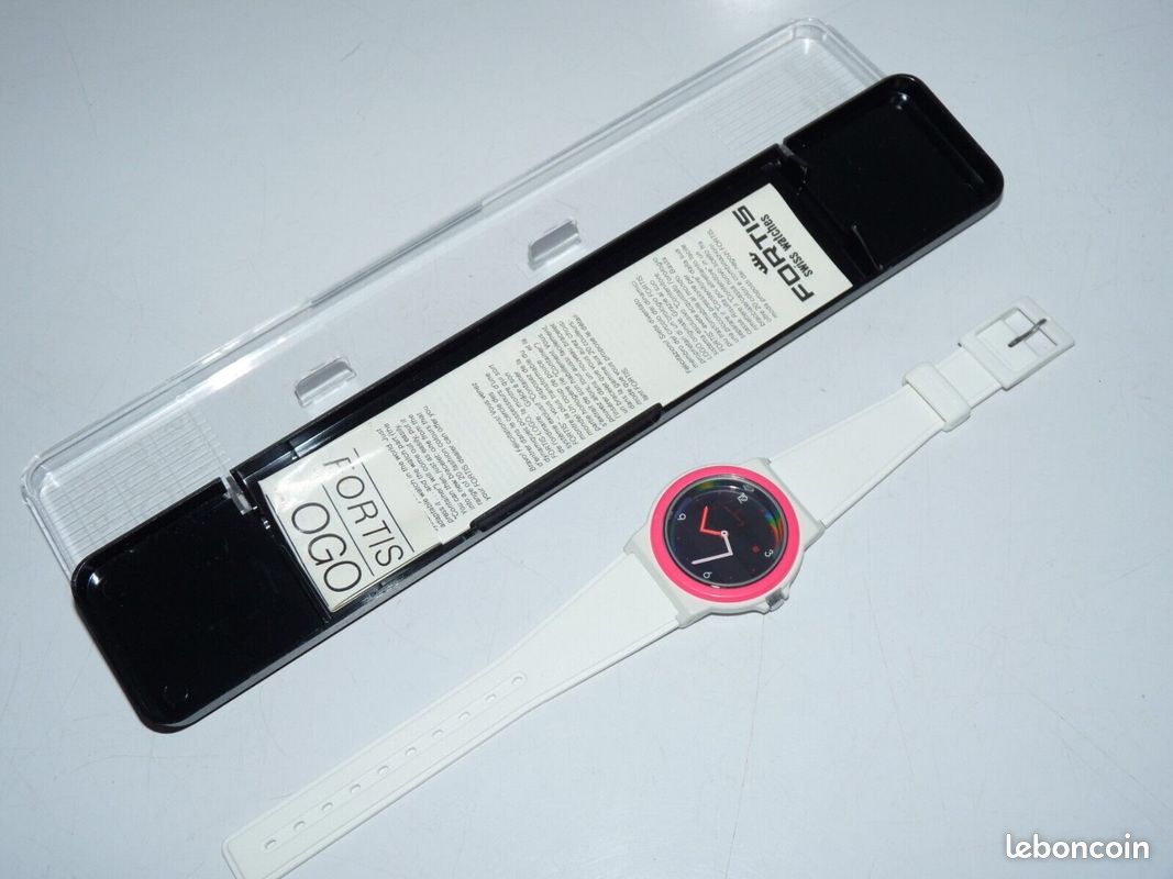 Ancienne montre femme fortis feeling goldwell swiss / neuve / année 90 / testé ok / pile neuve (image 3)