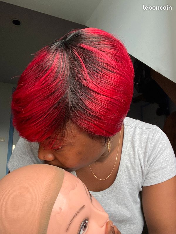 Vente perruque brésilienne originale 100/100 cheveux humains (image 5)