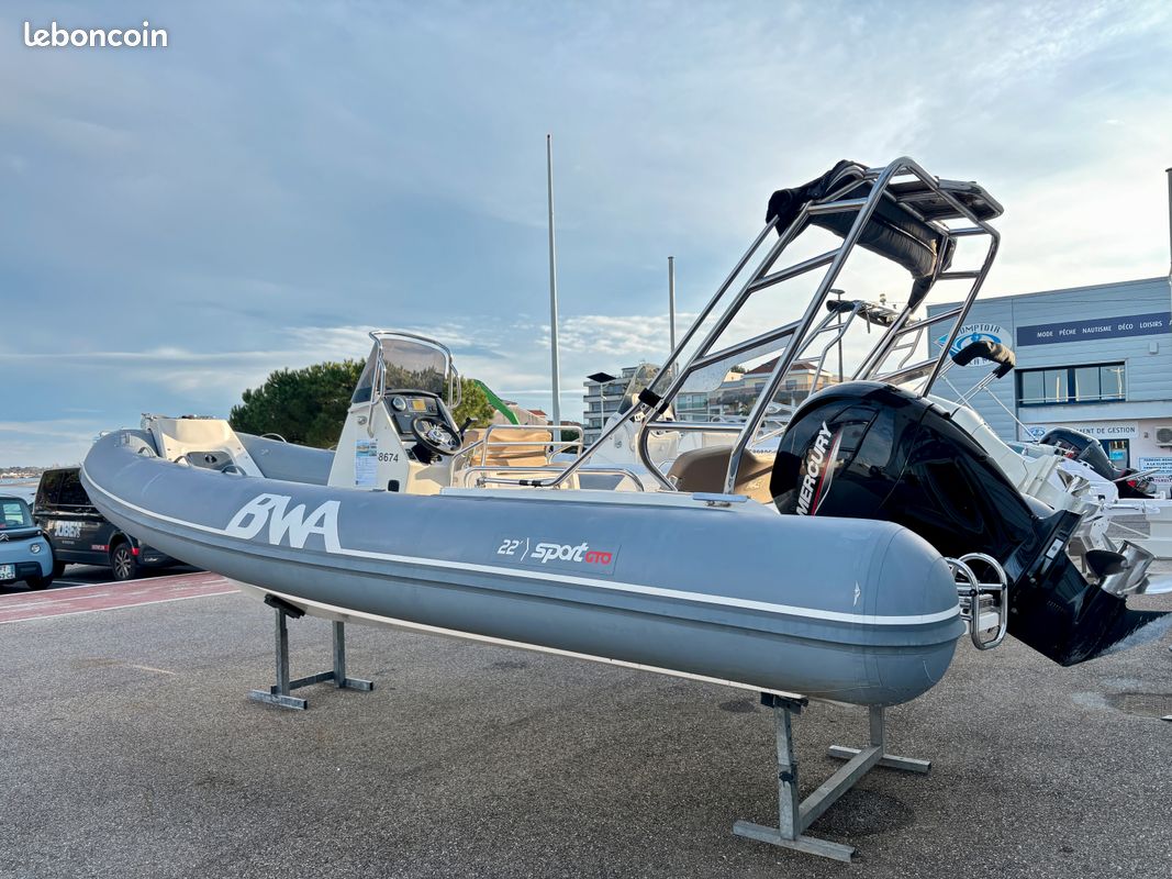 Occasion 2023 LOA possible BWA Sport 22 GTO - MERCURY 150 cv - Place de port disponible (image 1)