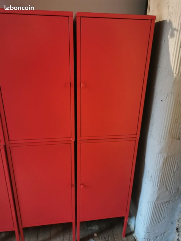 Armoire lixhult rouge (image 2)