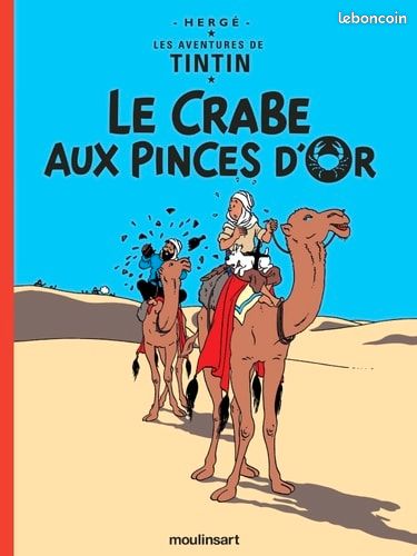 Tintin - Le crabe aux pinces d'or (image 1)