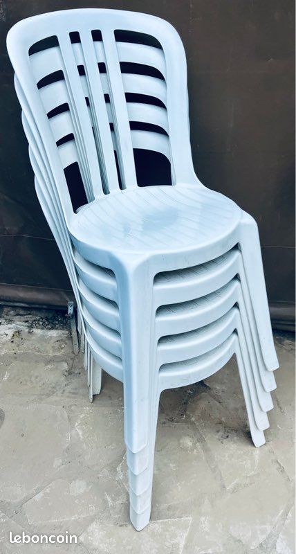 Chaises de jardin (x5) (image 1)
