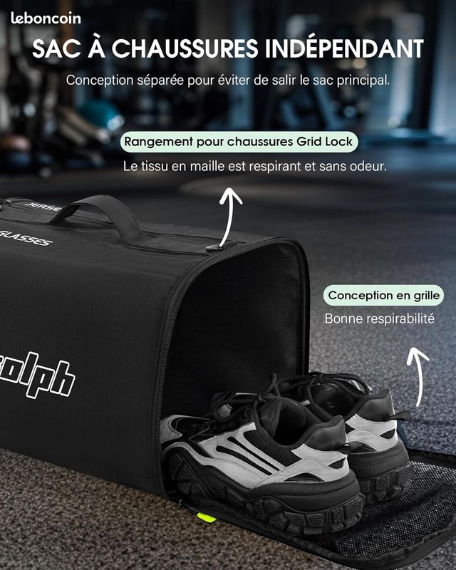 Sac De Sport 35L Sacs De Voyage Pliable,Sac De Sport Homme Avec