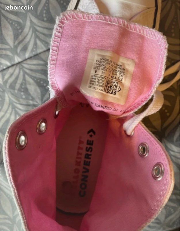 Converse Hello Kitty Flowers (Edition Collector) Chaussures