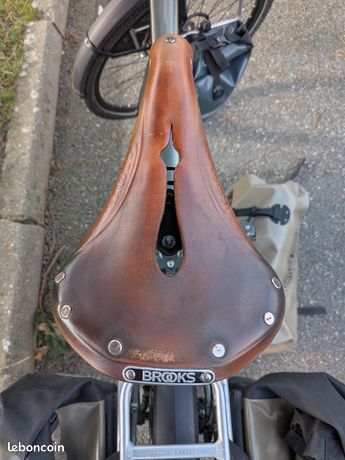 Selle siège vélo confort double ressort Schwinn noir nez large moins