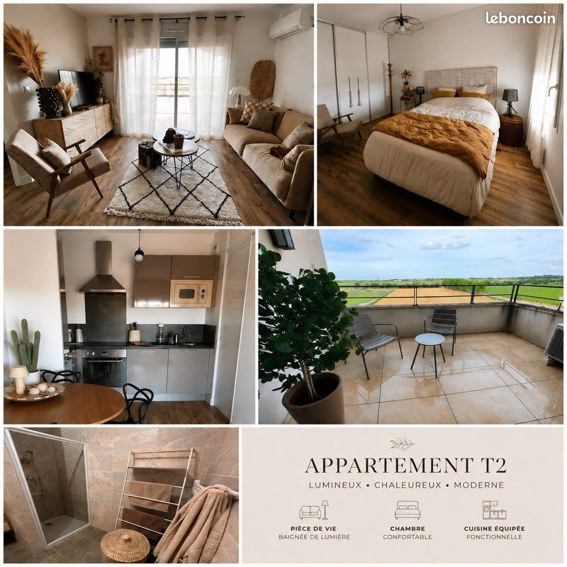 Appartement 2 pièces 44 m² · à Boujan-sur-Libron · 44 m² · 715 €
