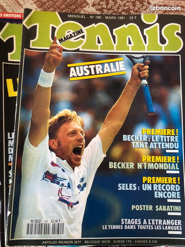 Lot de 78 magazines Tennis Magazine de 1990 à 2016 (image 5)