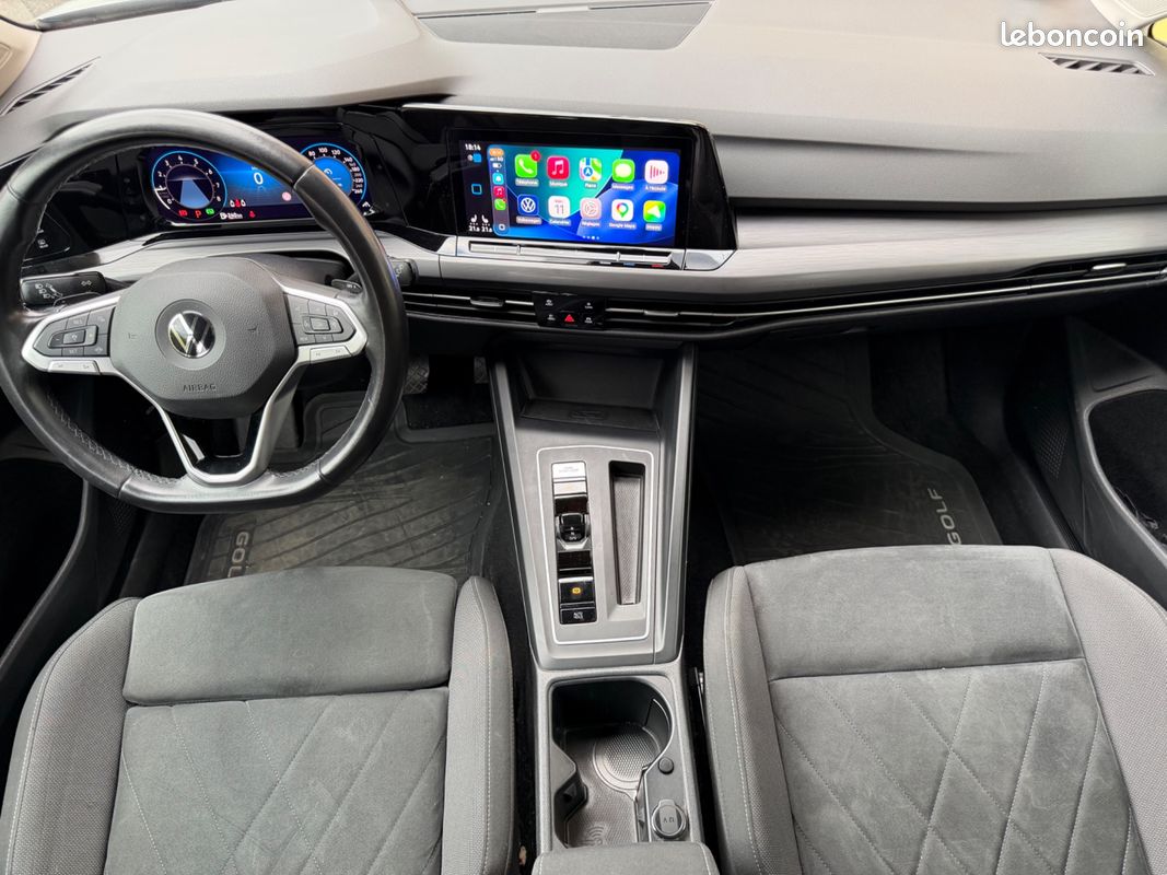 VOLKSWAGEN GOLF 8 1.5 E-TSI 150ch STYLE 1ST BVA APPLE CARPLAY (image 3)