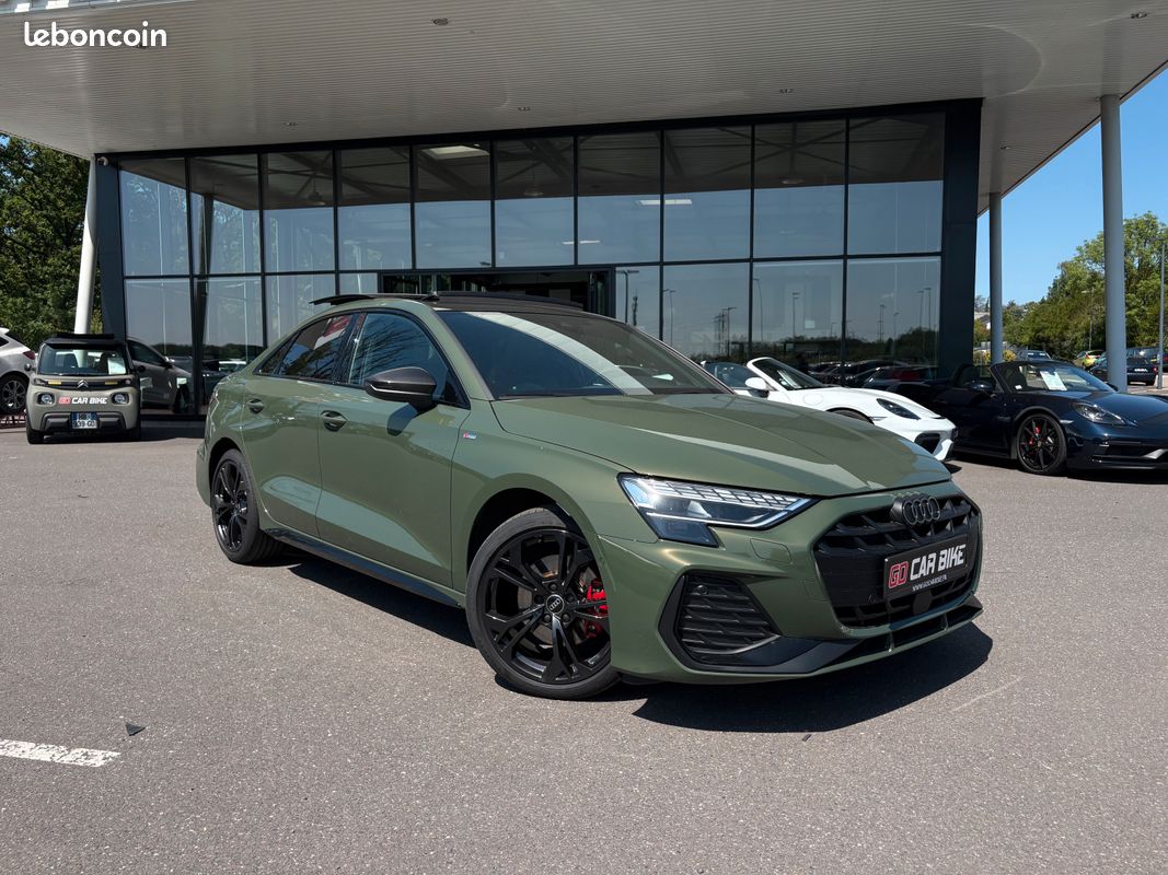 Audi A3 Berline S Line 150CH Toit Ouvrant Son Sonos Matrix LED Pack Carbone Caméra Carplay Affichage tête haute Sièges RS 18P 579/mois (image 3)