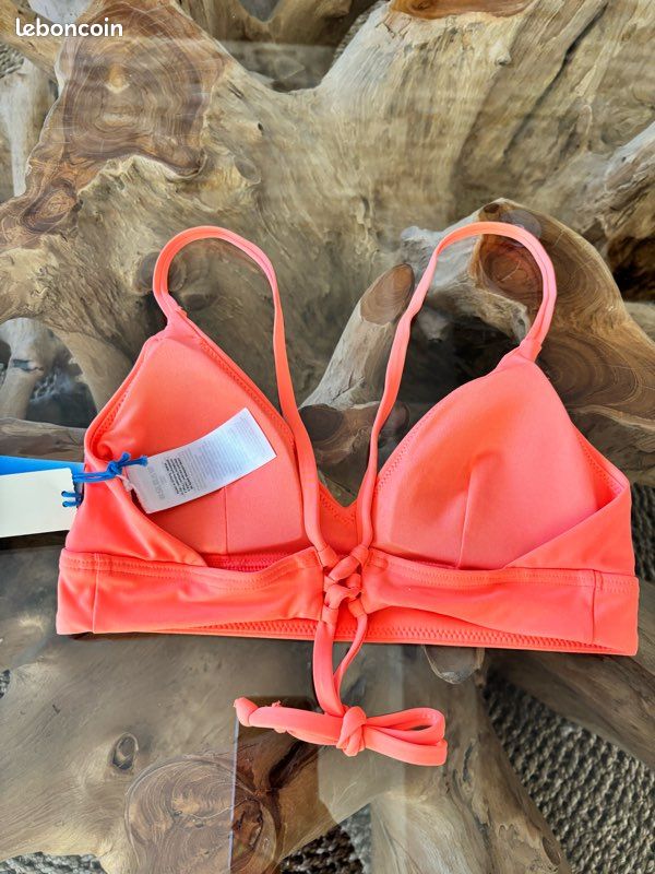 Maillot Moto O'NEAL Aerial Split Rouge/Orange - Tissu Stretch, Ventilation - Coupe Athlétique