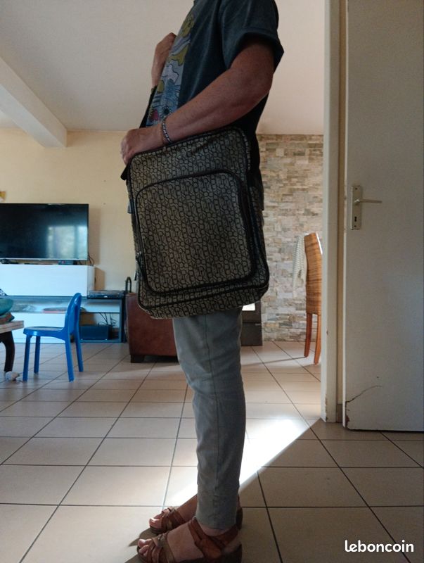 Besace bandoulière en toile Calvin klein (image 3)
