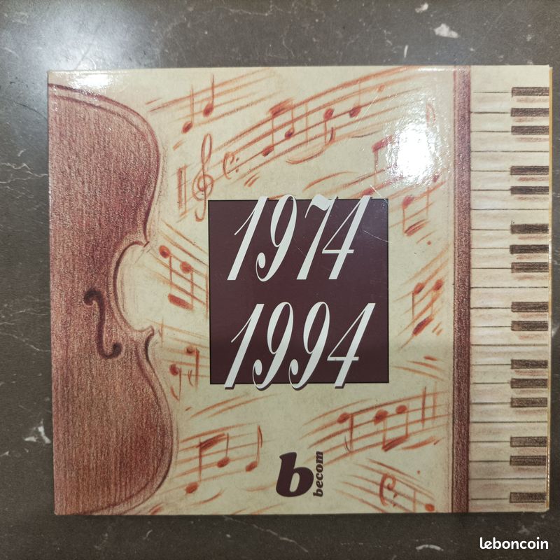 CD musical publicitaire Becom 1994 (image 1)