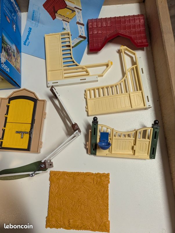 Playmobil Country 6934 Box avec cavalière et pur sang arabe (image 4)