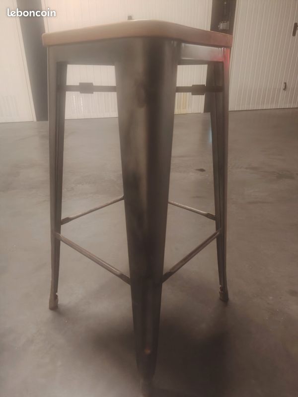 Tabourets industriels x 4 (image 5)
